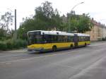 berlin Solaris Urbino auf der Linie 158 nach S-Bahnhof Buch an der Haltestelle Wei�ensee Pasedagplatz.
