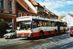 MAN Fremdaufbauten A.T.T. Sighisoara MS 16 ATT MAN/R&J (ex RVBW Wettingen Nr. 119) am 26. Mai 2009 in Sighisoara