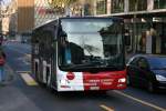man-midibus-niederflur TPF, Fribourg, Nr 353 (FR 300'404, MAN Lion's City A76, 2007) am 9.10.2007 in Fribourg Gare. 