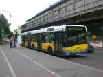 berlin Solaris Urbino als SEV f�r die U-Bahnlinie 2 zwischen S+U Bahnhof Pankow und U-Bahnhof Senefelder Platz am S+U Bahnhof Sch�nhauser Allee. 
