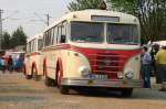 IFA Ein IFA H6B Anh�ngerzug startet zur Stadtrundfahrt durch Werdau; 06.05.2006
