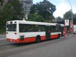 hamburg Mercedes-Eindecker auf der Linie 112 nach Braune Br�cke am S+U Bahnhof Landungsbr�cken.