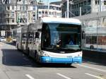 VBZ - Hess-Swisstrolleybus BGGT-N2C ...  Hp. Teutschmann 01.08.2009