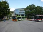 Mercedes-Benz Capacity 23.07.2009 T�bingen ZOB der Bus dreht noch eine Runde vor der Abfahrt