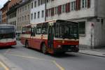 Les Transports Regionaux Neuchatelois TRN, La Chaux-de-Fonds, Nr. 200 (NE 13'226, NAW/Hess BH4-23, 1991) am 25.4.2008 in Le Locle. 
