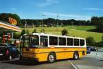 Zurichsee und Oberland Tiemann, Oetwil Nr. 21/ZH 631'221 FBW/Hess (ex P 23'421) am 4. Juli 2009 Sihlbrugg, Coop-Tankstelle