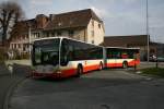 mercedes-benz-o-530-i-u-citaro TRN, La Chaux-de-Fonds, Nr 228 (NE29'228, MB Citaro G, 2002) am 25.4.2008 in Cernier Centre. 