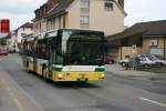 MAN Niederflurbus 2. Generation TN, Neuch�tel, Nr. 223 (NE 32'123, MAN NL313 A21, 2000) am 25.4.2008 in Cernier Centre.