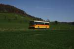 mercedes-benz-o-405--hochflur-stadtversion PU Steiger, Schlatt, ZH 93'012 (MB O405, 1993) am 26.4.2008 zwischen Oberschlatt und Schlatt ZH. 