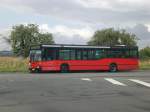 hamburg Mercedes-Benz O 405 N (Niederflur-Stadtversion) auf Betriebsfahrt am S-Bahnhof Allerm�he.