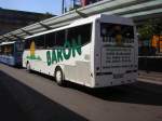 saarbrucken Hier ist ein Bus der Firma Baron am Saarbr�cker-Hauptbahnhof zu sehen. Dieser Bus f�hrt Fahrg�ste nach Zweibr�cken zum Flughafen.