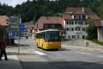 Postauto CarPostal Ouest NE110'345 (Bova Futura 12-370FLD, 2002) am 7.8.2009 in Les Ponts-de-Martel. 