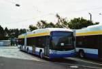 Hess Trolleybus BGT-N2C SWS Solingen Nr. 962 Hess/Hess Gelenktrolleybus am 5. Juli 2009 Solingen, Betriebshof