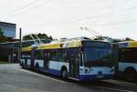 Van Hool AG 300 T SWS Solingen Nr. 258/SG-SW 358 Van Hool Gelenktrolleybus am 5. Juli 2009 Solingen, Betriebshof