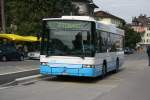 volvo-b7l--b10l RTB, Altst�tten, Nr. 71 (SG 33'571, Volvo/Hess B7L, 2002) am 24.5.2008 am Bahnhof St. Margrethen. 