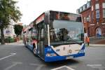 mercedes-benz-o-530-i-citaro Wieder Wagen 305, diesmal aber mit einem anderen Chauffeure. Hier am Kirchplatz in Warnem�nde,08.08.09.