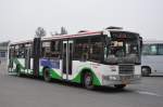 peking Gelenkbus Nr. 14260 am 16. Juli 2009 bei Peking.