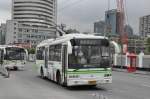 shanghai Trolleybus der Linie 22 am 29. Juli 2009 in Shanghai.