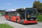 van-hool-a-300-reihe-alle-untertypen Busland AG, Burgdorf Nr. 5/BE 530'606 Van Hool (ex AOE Langnau) am 12. August 2009 beim Bahnhof Burgdorf.
