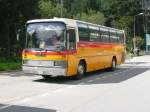 Postauto PostAuto Zentralschweiz, PU Mattli AG, 6484 Wassen: Mercedes-Benz MB O 303 UR 9'107, am 11. August 2009 beim Bahnhof 6490 Andermatt