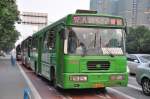 chengdu Bus der Linie 502 am 18. Juli 2009 in Chengdu.