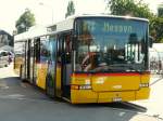 Postauto Postauto - Volvo-Hess  SO 21149 unterwegs auf der Linie 871 nach Messen vor dem Bahnhof Jegensdorf am 05.08.2009