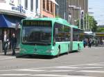 basler-verkehrsbetriebe-bvb MB O 530 G II CNG BVB 705 in Basel am Bahnhof SBB 24.04.2009