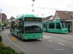 basler-verkehrsbetriebe-bvb MB O 530 II CNG BVB 807 in Basel Allschwill am 24.04.2009