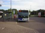 saarbrucken Der Citaro Bus etwas weiter weg Fotographiert.