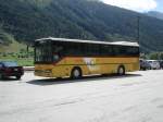 Postauto Setra S313 UL TI 303333 beim Bahnhof in Oberwald!
Aufgenommen am 16.08.2009