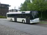 hamburg Solaris Urbino auf Betriebsfahrt am Bahnhof Rahlstedt.