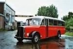 Saurer Friesch Rijdend Autobus Museum (Jan Hofstra Reizen), Drachten Nr. 9/BE-04-89 Saurer/R&J (ex H�sler, Rickenbach) am 7. Juli 2009 Drachten, Autobus Museum