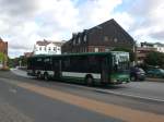 Setra S 300er-Serie NF Setra S 300er-Serie NF auf der Linie 3050 nach Rendsburg am Bahnhof Eckernf�rde.