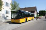 Postauto PU Rapold, Rheinau, Nr. 213 (ZH 13'101, MAN Lion's City A21, 2006) am 20.8.2009 in Rheinau, Post. 