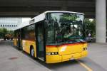 Postauto PU SteinerBus, Ortschwaben, Nr. 17 (BE 16'761, Volvo/Hess B7L, 2000) am 21.8.2009 in Ausserholligen Bahnhof.