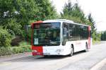 saarbrucken-saar-pfalz-bus-gmbh-ehemals-rsw WND DS 180: Baujahr: Juli oder August 2009. Er f�hrt den SEV zwischen Neunkirchen und Illingen (Saar). 
An dieser Stelle ein Danke an den Fahrer der langsamer gefahren ist.  
