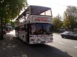 Doppelstockbusse Die K�lner City Tour am Bonner Hauptbahnhof