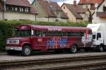 Sonstige Ein (ehemaliger) 1987er Chevrolet School Bus mitten in Stuttgart.
Gesehen in S-M�nster am 25. Juli 2009.