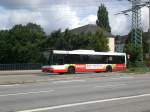 hamburg MAN Niederflurbus 2. Generation auf der Linie 26 nach U-Bahnhof Alsterdorf am S-Bahnhof R�benkamp.