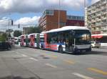hamburg Van Hool AGG 300 auf der Linie 5 nach Hauptbahnhof am U-Bahnhof Hoheluftbr�cke.