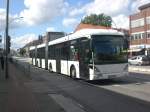 hamburg Van Hool AGG 300 auf der Linie 5 nach Hauptbahnhof am U-Bahnhof Hoheluftbr�cke.
