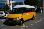 Postauto PU Schnider, Sch�pfheim, LU 90'403 (MB Sprinter 416CDI, 2005) am 24.8.2009 in Entlebuch (Linie Entlebuch - Heiligkreuz). 