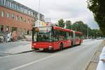 MAN Niederflurbus 2. Generation KVG-Bus am Kieler-Hauptbahnhof zur Abfahrt nach Strande.