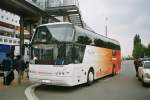 Neoplan Cityliner Ein Bus der Fa. Bickel wartet auf die Abfahrt der F�hre nach Oslo/N.