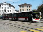 man-niederflurbus-3-generation-lions-city VBSG - MAN Lion`s City Bus Nr.271  SG 198271 bei den Haltestellen vor dem Bahnhof St.Gallen am 16.08.2009