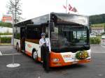 man-niederflurbus-3-generation-lions-city RBS - MAN Lion`s City Bus Nr.24 BE 535524 beim Tag der offenen T�r der RBS im Worbboden in Worb am 22.08.2009