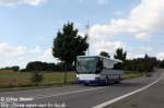setra-s-300er-serie 22.08.09: Gebrauchter Neuzugang bei Deiter Schmidt, ein Setra S 315 UL. das Foto zeigt den Wagen auf der Regionalsbuslinie R12 der Saar-Pfalz-Bus GmbH. Die f�hrt den Wagen von St. Wendel nach Neunkirchen/Saar, abgelichtet wurde er in Schiffweiler. Wie zu erfahren war, stammt der Setra von der Nassauischen Verkehrsgesllschaft, einem Unternehmen der Veolia Verkehr.