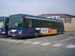 Heuliez Niederflurbusse Heuliez GX 327 in Avignon am Betriebshof.
