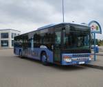 rostock Hameister-Bus wartet auf sein n�chsten Einsatz in H�he Rostock Hauptbahnhof/S�d.(28.08.09)
