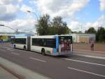 saarbrucken Auch hier ist ein MAN Bus zu sehen der Schienen-Ersatzverkehr f�hrt.